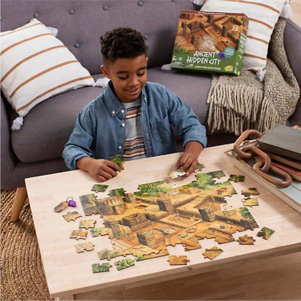 Ancient City Seek & Find Glow Puzzle